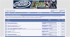 Desktop Screenshot of hobbyinsider.net