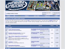 Tablet Screenshot of hobbyinsider.net